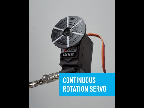 Continuous Rotation Servo [FeeTech FS5103R] : ID 154 : $11.95 : Adafruit  Industries, Unique & fun DIY electronics and kits