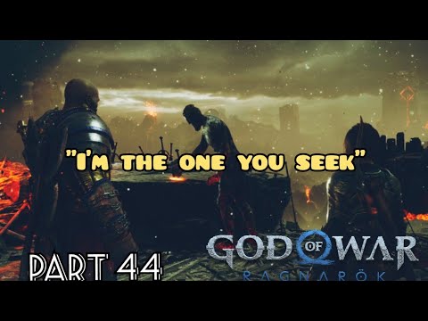 God of War Ragnarök PS5 Walkthrough Gameplay Part 44 - A meeting with the Fire Giant (Full Game)