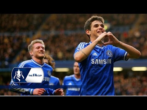 Oscar's amazing free-kick for Chelsea v Stoke | From The Archive