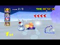 Mario Kart 64 Flower Cup 100cc Walkthrough Part 6 Peach