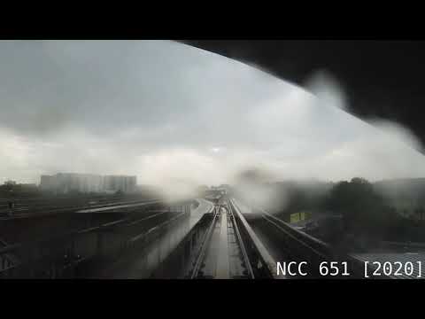 {Train Bunching} Kelana Jaya Line - Bombardier Innovia ART 200 Ride Glenmarie To Kelana Jaya [57]