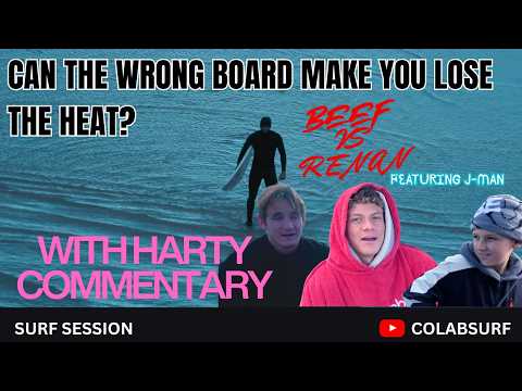 Top 4 European surfer vs  U.K super grom. Surfing in Cornwall.  Who wins the heat?