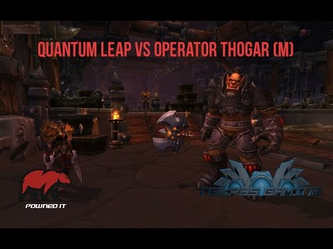 Quantum Leap vs Mythic Operathor Thogar (Resto Druid PoV)