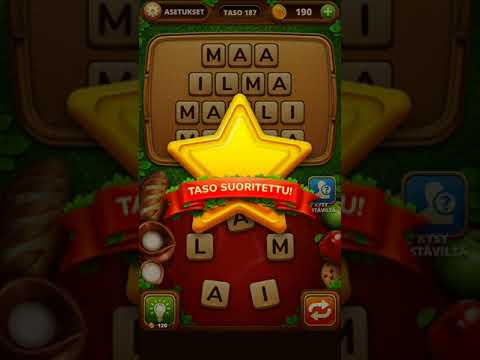 Sanapala Taso 186 - 190 Vastauksi