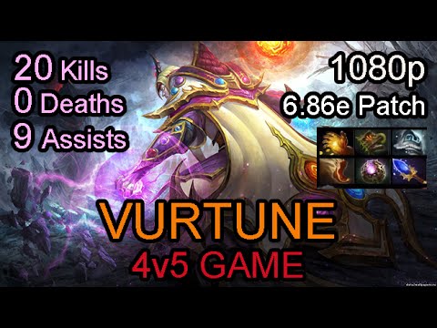 Vurtune Invoker 4v5 Ranked Full Game