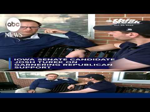 Josh Turek on garnering Republican support in Iowa
