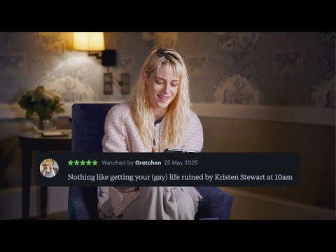 Kristen Stewart lit vos commentaires Letterboxd sur "THE CHRONOLOGY OF WATER"