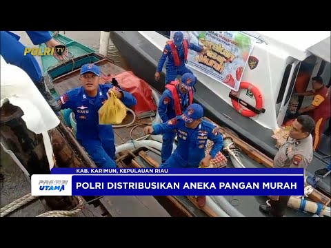 POLRES KARIMUN GELAR GERAKAN PASAR MURAH