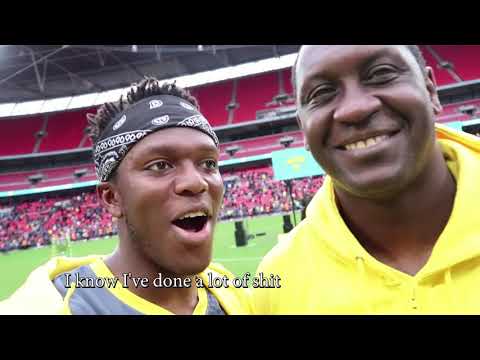 KSI gets nervous meeting Heskey