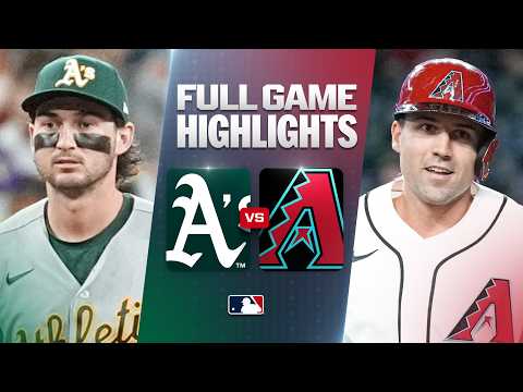 [WINTV] 7월23일 오클랜드 애리조나 MLB 하이라이트