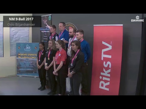 NM 9-Ball 2017 Finale - Vegar Kristiansen vs Steffen Wolff