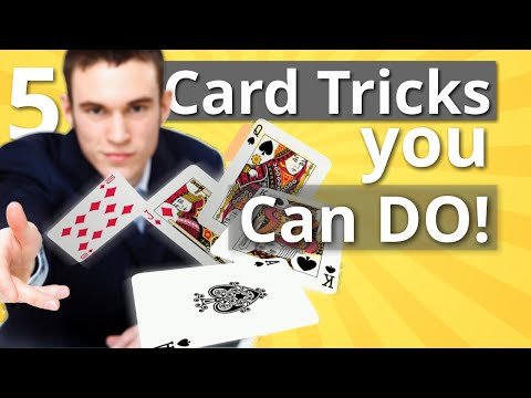 5 Easy Card Tricks That Anyone Can Do - Learn These Amazing Card Tricks for Beginners