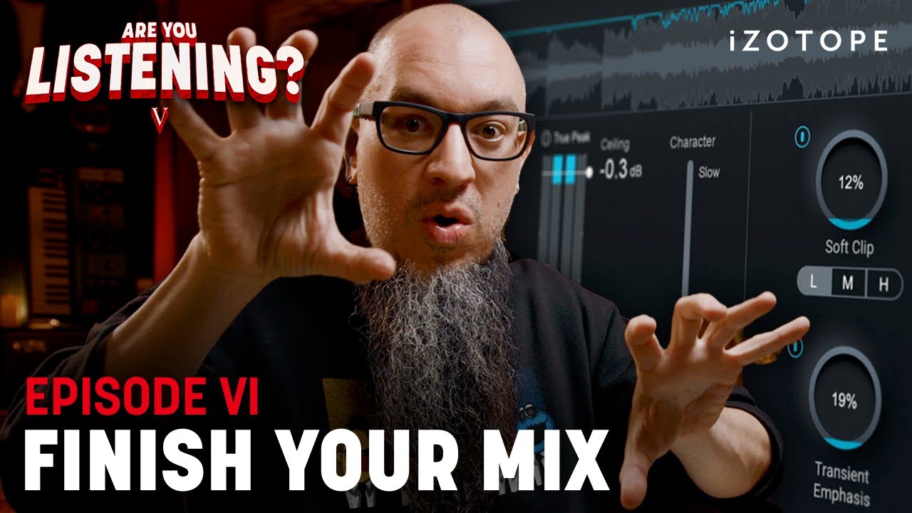How to Finish Your Mix