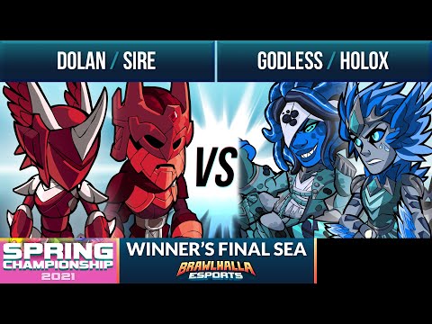 Dolan & Sire vs Godless & Holox - Winner's Final - Spring Championship 2021 - SEA 2v2