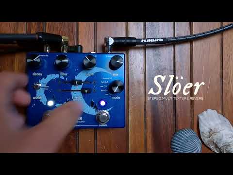 Walrus Audio SLOER Stereo Ambient Reverb Pedal - Blue image 17
