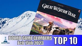 Top 10 Board Game Climbers for Week Ending in Feb 15th 2023