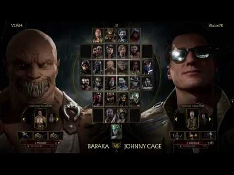 MK11 - Vs. Vladee7R ! (Baraka vs. Johnny Cage)