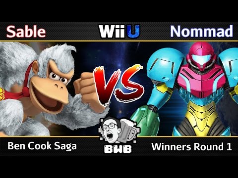 BWSmash Ben Cook Saga - Winners Round 1 - Sable (Lucina, Donkey Kong) VS Nommad (Samus)