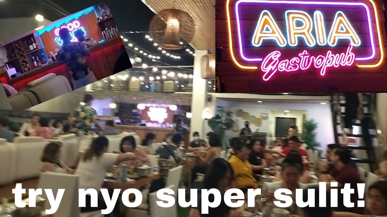 ARIA  GASTROPUB  ROOFTOP RESTO BAR IN QC!