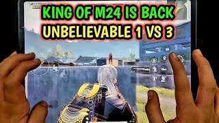 KING OF M24 - 1 VS 3 CHALLENGE WITH EMULATOR PLAYE