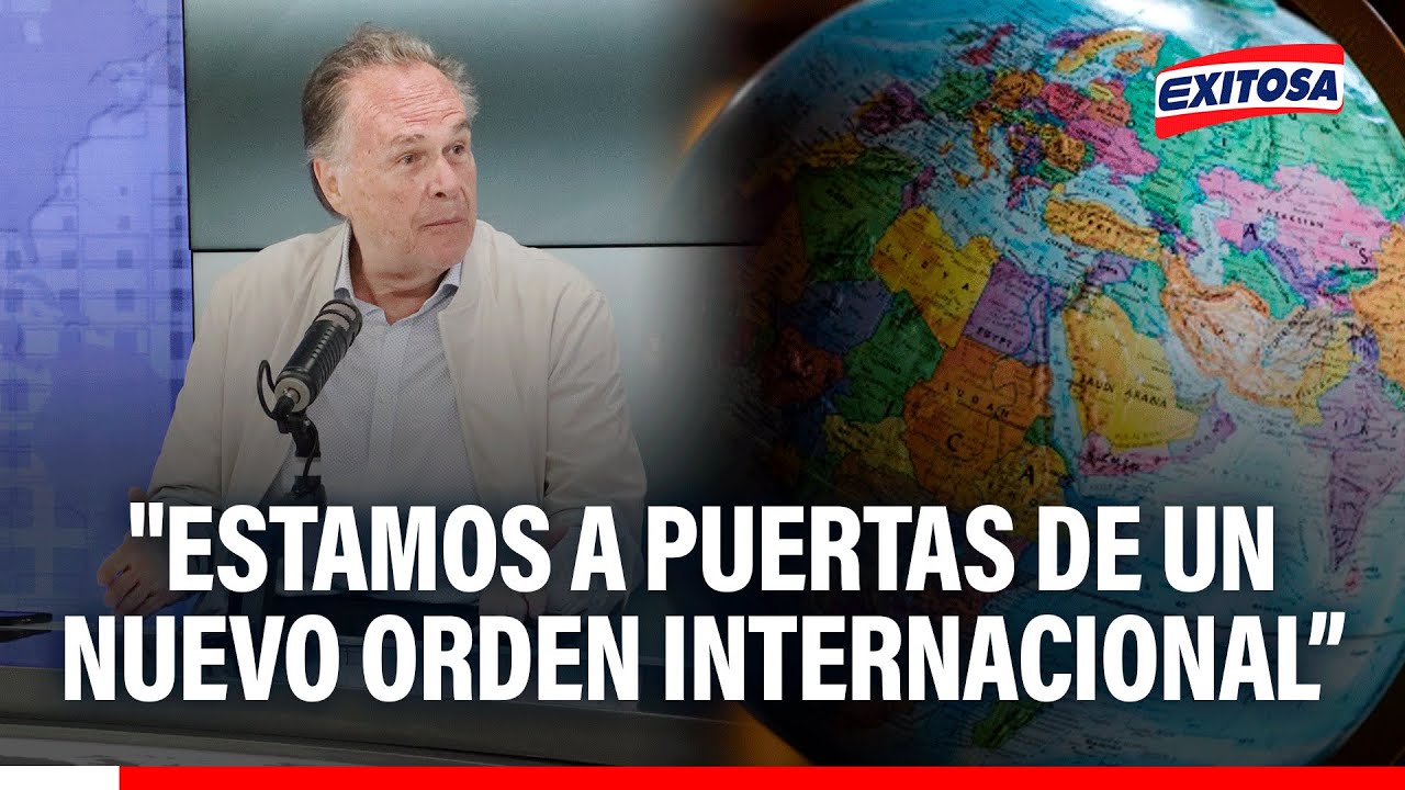 🔴🔵 Harold Forsyth indicó que el mundo está al borde de un nuevo orden internacional