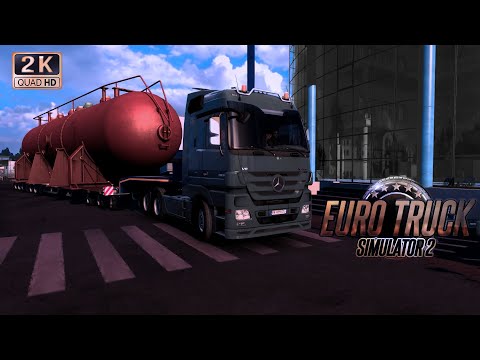 70T OVERSIZE LOAD - Special Transport || Euro Truck Simulator || Ryzen 9 & RTX 2060-ROG G14