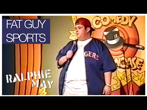 Ralphie May was good a sports! Kind of...