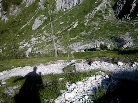 Verso il rifugio Flaiban Pacherini in val di Suola