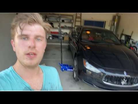 How to replace 2014 Maserati Ghibli Q4 rotors and Pads