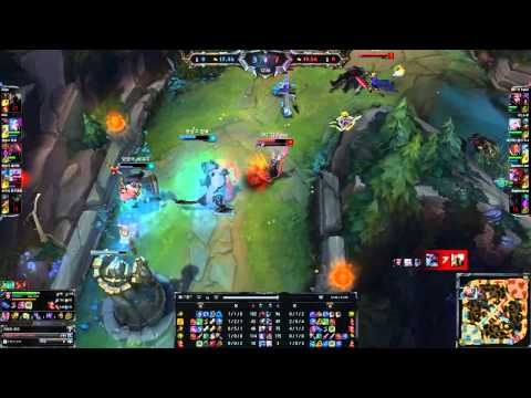 SKT T1 Faker   LeBlanc vs Pantheon  LoLReplay