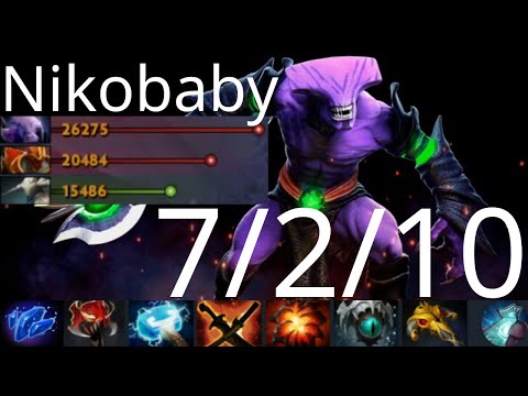 Nikobaby Faceless Void vs Sven, CW, Leshrac - Secret vs [A] g3 DPC dota2