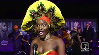 Black Panther Premiere: Stuntwoman Janeshia Adams Ginyard stuns in royal fashion video