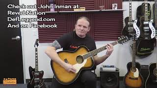 Video thumbnail for Silvertone 600 Demonstration with John Inman by Silvertone Guitars