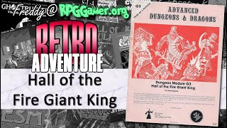 Dungeon Module G3: Hall of the Fire Giant King (Dungeons & Dragons, TSR, 1978) | Retro Adventures