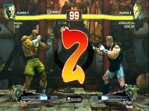 SSF4 (video 103) Angras (Sag) vs oXMIGUELXo (Abe)