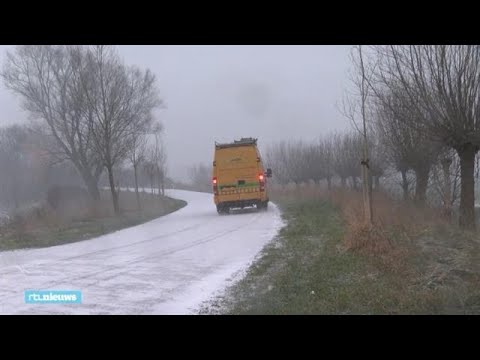 Eerste sneeuw is gevallen: de beelden - RTL NIEUWS