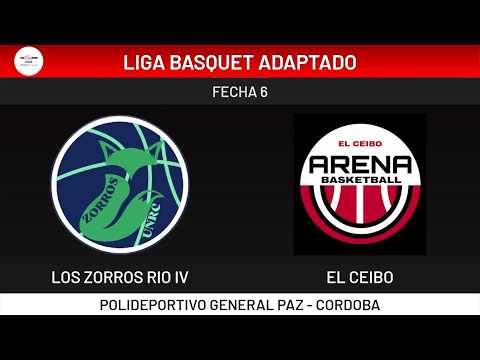 LIGA DE BASQUET ADAPTADO 2026 - FECHA 6 - LOS ZORROS VS EL CEIBO