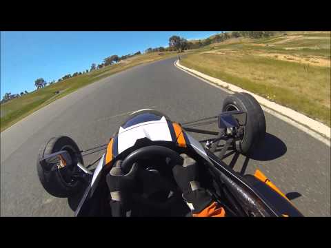 Some of my laps in a Formula Ford