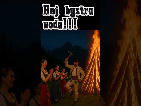 💦 Hej Bystra Woda 💙 – Hej Madziar PIJE!! Tak dawniej się śpiewało! #folk #muzyka