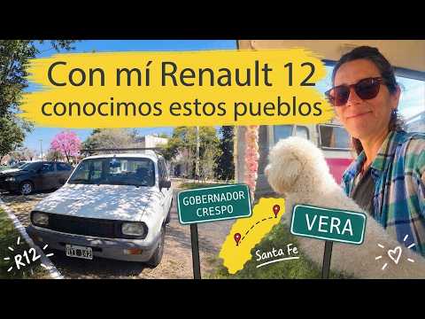 Volviendo de Paraguay 🇵🇾 a Río negro 🇦🇷 en mí Renault 12. Conocimos Vera y Gdor Crespo Santa Fé 