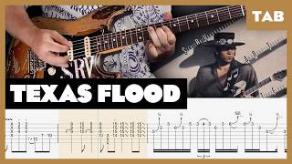 Texas Flood - Stevie Ray Vaughan (SRV) - Guitar Tab | Lesson | Cover | Tutorial