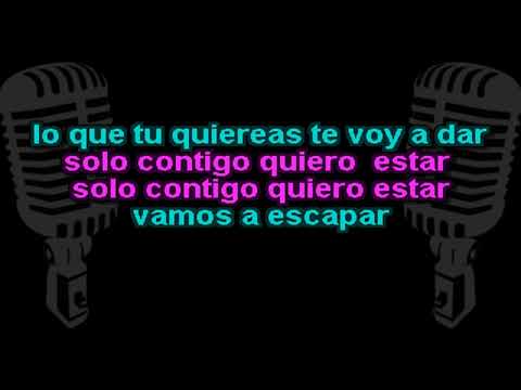 Amy Gutierrez ft Alvaro Rod - Vamos a escapar KARAOKE + COROS