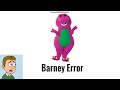 Barney Error 75 Darren Gets A Barney Error