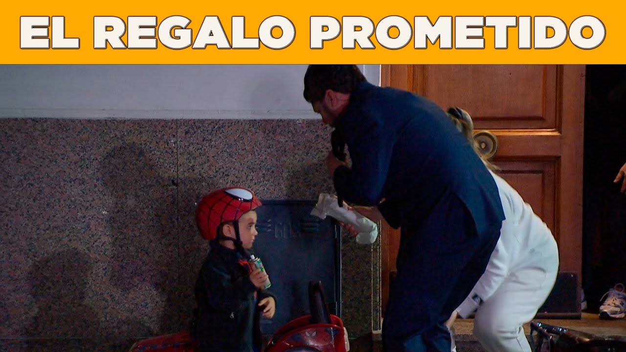 EL HOMBRE ARAÑA SORPRENDIÓ A GUIDO KACZKA CON UN REGALÓN INESPERADO