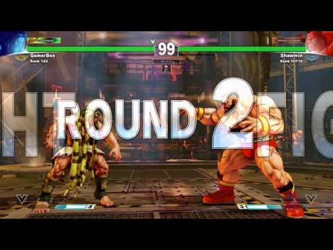 SFV~ NeCalli (GamerBee) vs. Zangief (Shawmin) HD