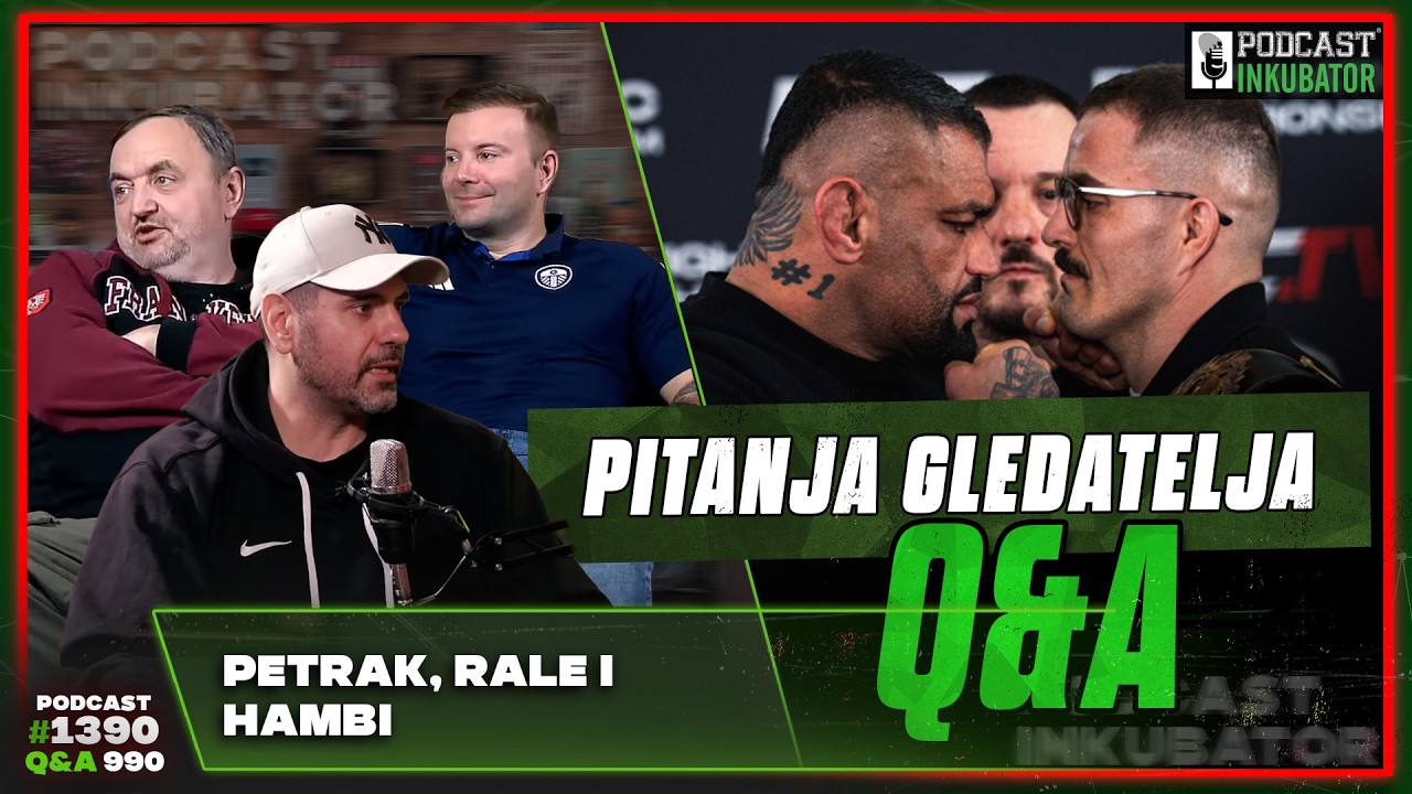 Podcast Inkubator #1390 Q&A 990 - Marko, Ratko i Hambi