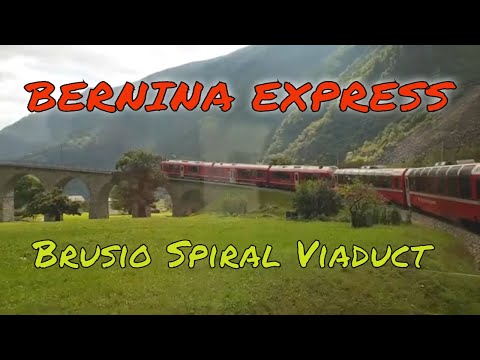 Bernina Express: Spectacular Scenery of Brusio Spiral Viaduct