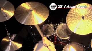 Video thumbnail for Sabian 20'' Artisan Crash Cymbal Product Demo by SABIAN Cymbals