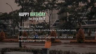 Download lagu story' wa ucapan selamat ulang tahun untuk diri sendiri mp3