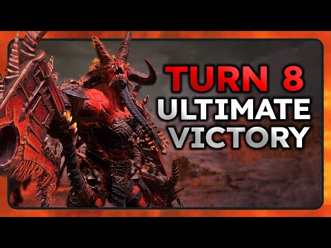 Skarbrand Turn 8 Ultimate Victory NO EXPLOITS - Total war Warhammer 3